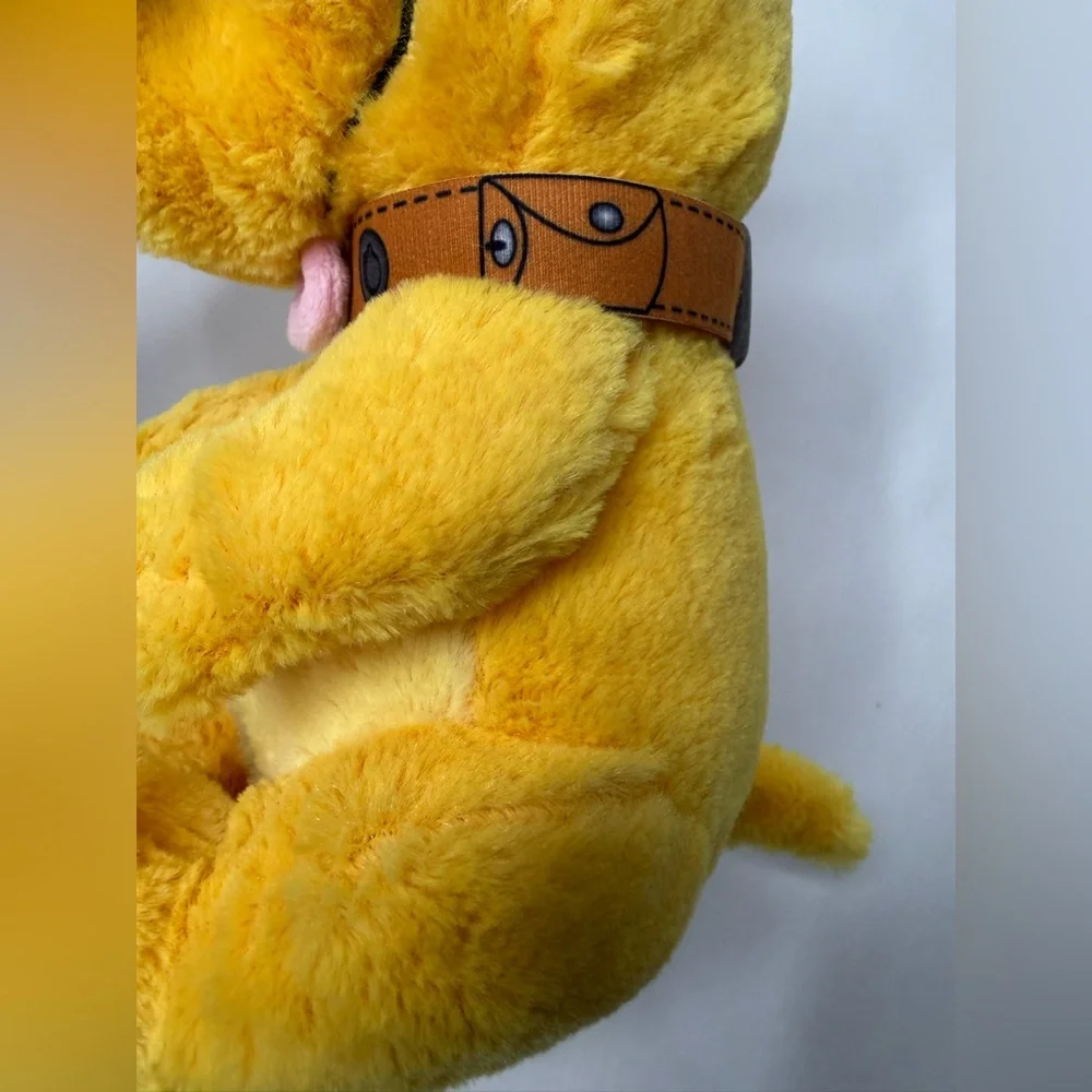 Disney Parks Baby Dug UP Puppy Plush Yellow Collar Toy Collectible‎ Souvenir Dog